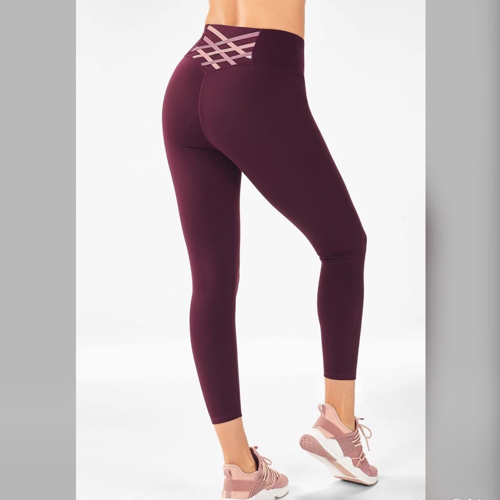 Fabletics Kessler High-Waisted Strappy 7/8 Legging